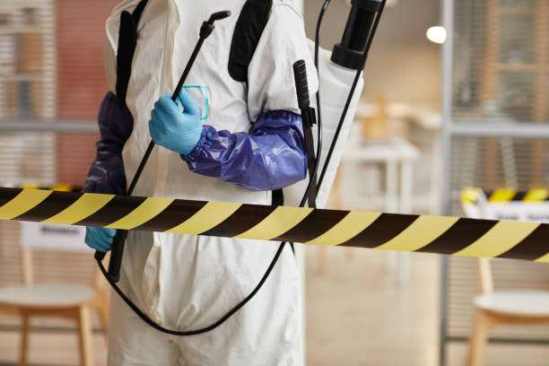 Professional Infectious Disease Decontamination technician working in Mount Vernon, IA